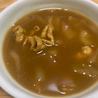 焼きそばソース隠し味のささっとスープカレー